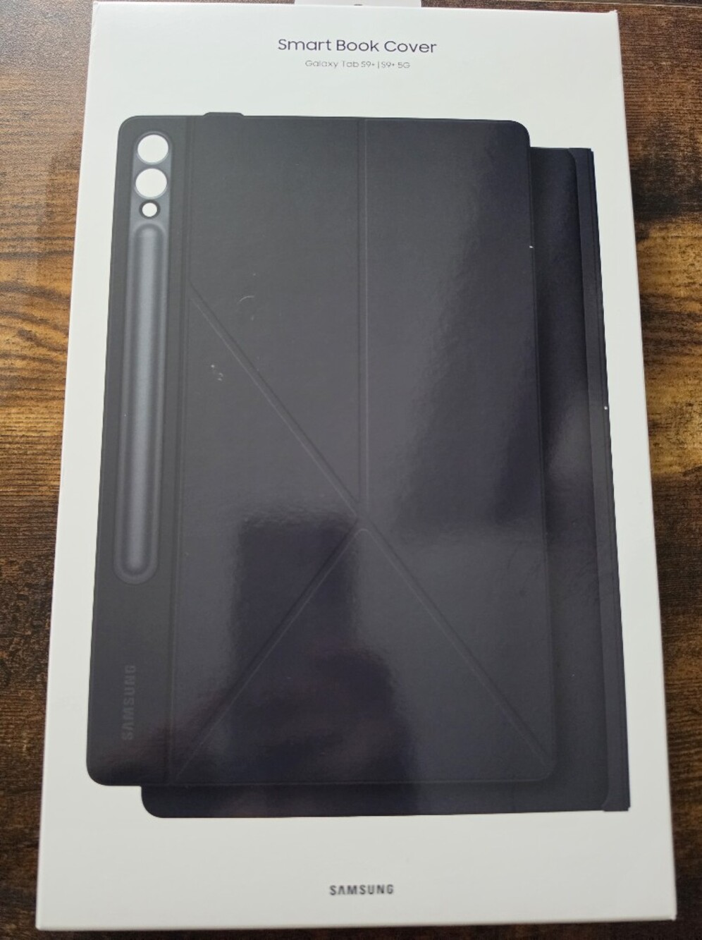 Samsung Tablet Smart Cover Case in Black with Integrated Pen Slot